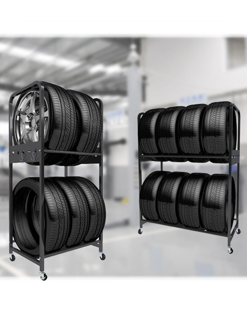 Cheap Tire Display Rack Pallet Rack / Metal Tyre Display Rack Stand